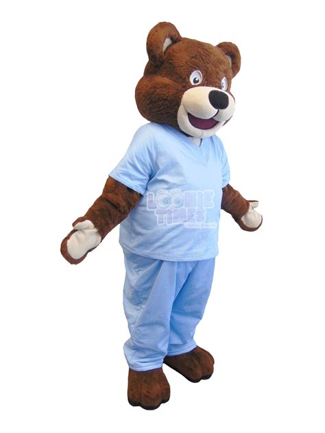 Bear mascot head accessory